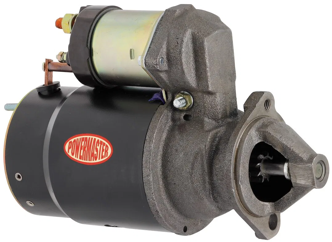 3635 – POWERMASTER Starter, Mini Starter 4.4:1 Gear Reduction Ratio 168 Tooth Count 3 Bolt Bell Housing Mount
